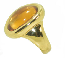 Charger l&#39;image dans la galerie, Bague en citrine de la maison Cartier - adalgyseboutique
