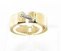 Bague Signée Chaumet or jaune et diamant - adalgyseboutique