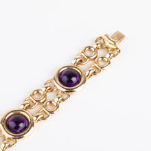 Charger l'image dans la galerie, Bracelet or jaune et améthyste de la maison Poiray
