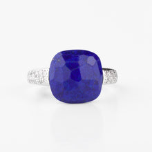 Charger l'image dans la galerie, Bague de la maison Pomellato modèle Capri en or diamants et Lapis Lazuli
