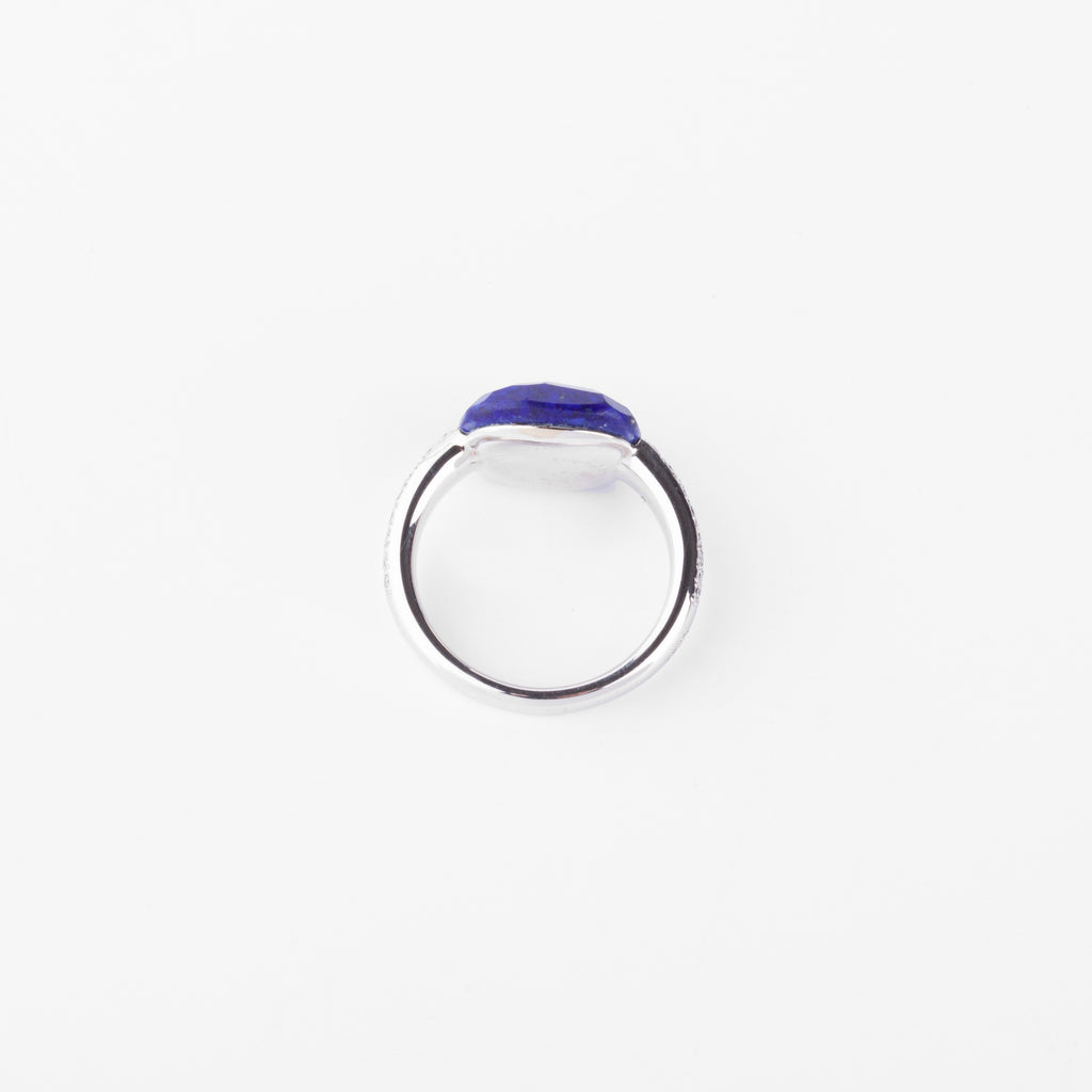 Bague de la maison Pomellato modèle Capri en or diamants et Lapis Lazuli