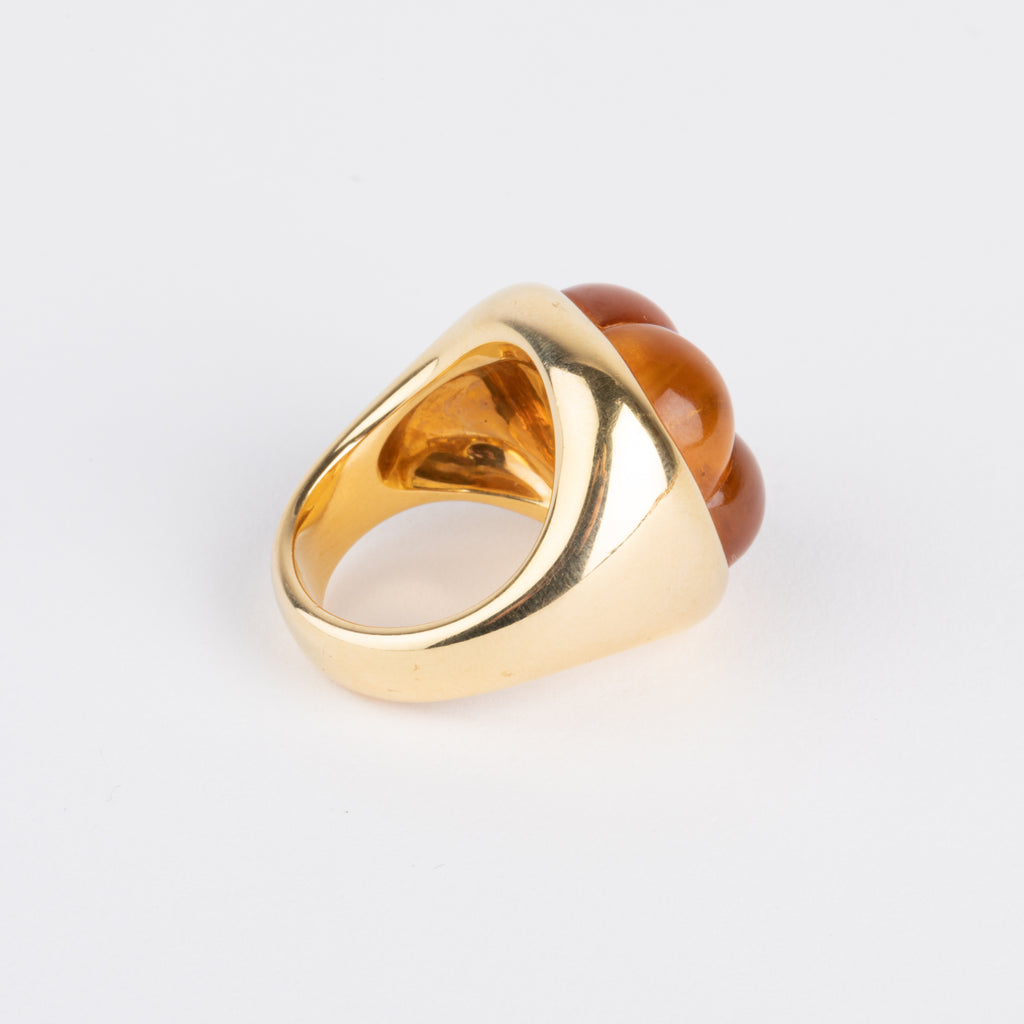 Bague en or jaune de la maison Pomellato Collection Mosaique