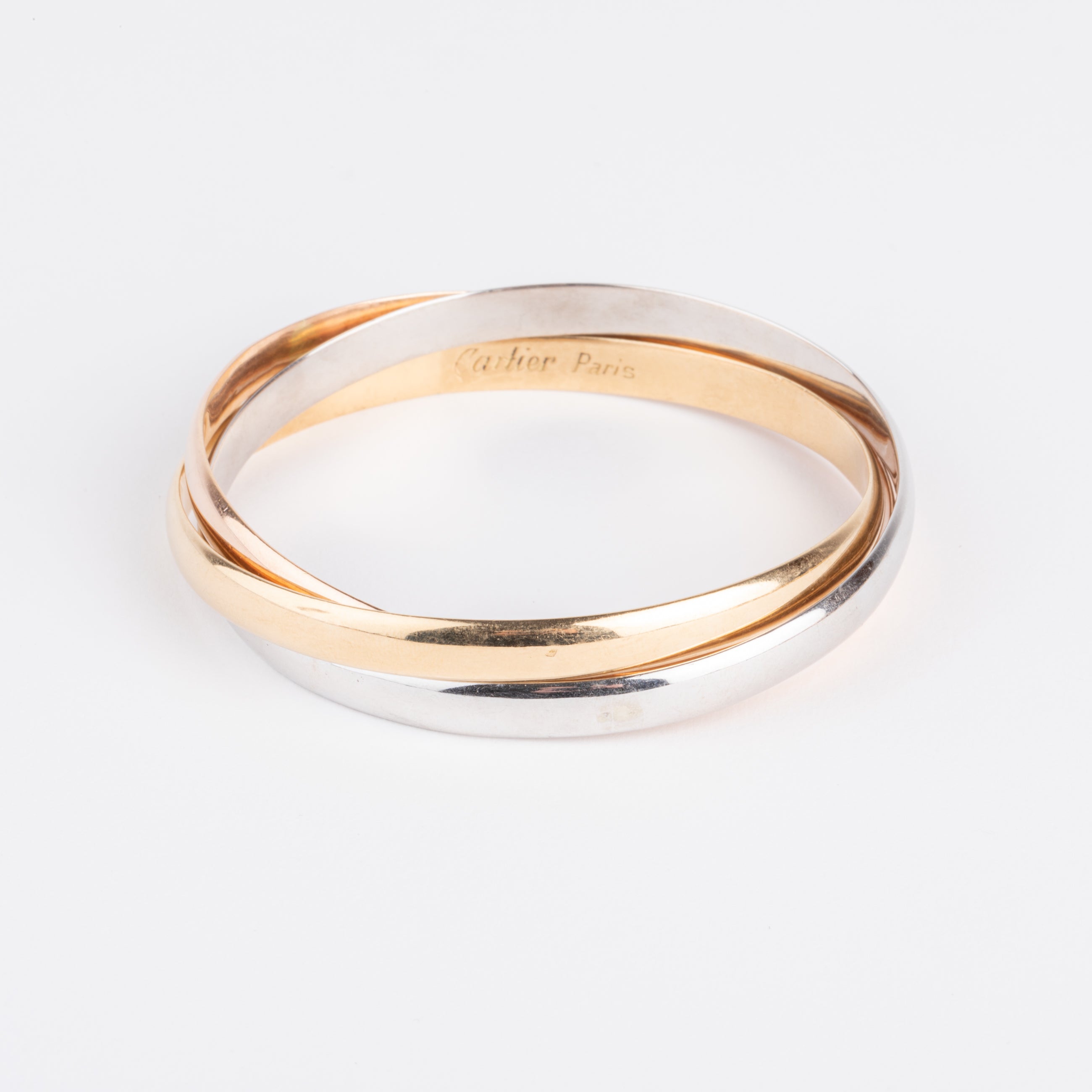 Bracelet  de la Maison Cartier modèle Trinity 3 ors