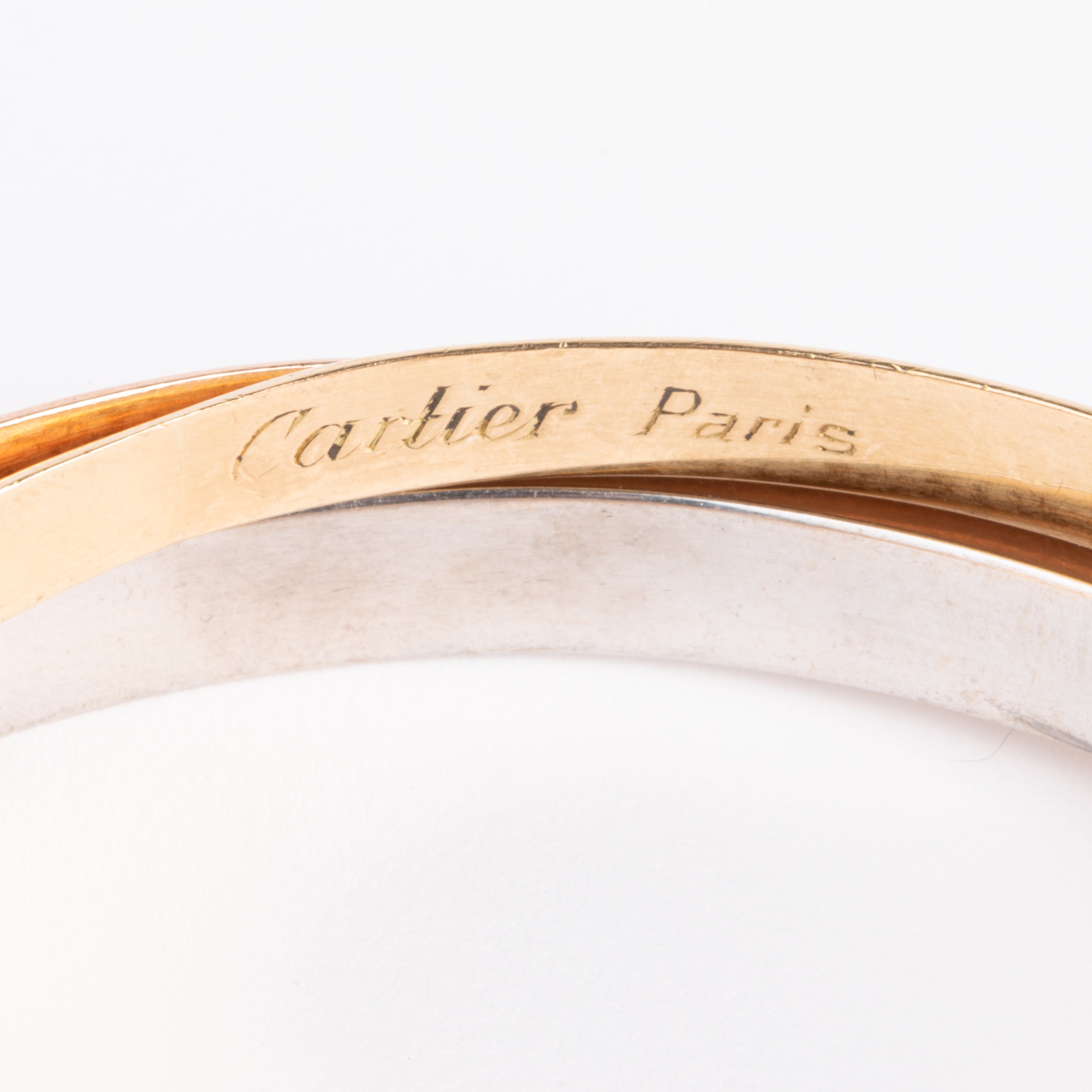 Bracelet  de la Maison Cartier modèle Trinity 3 ors