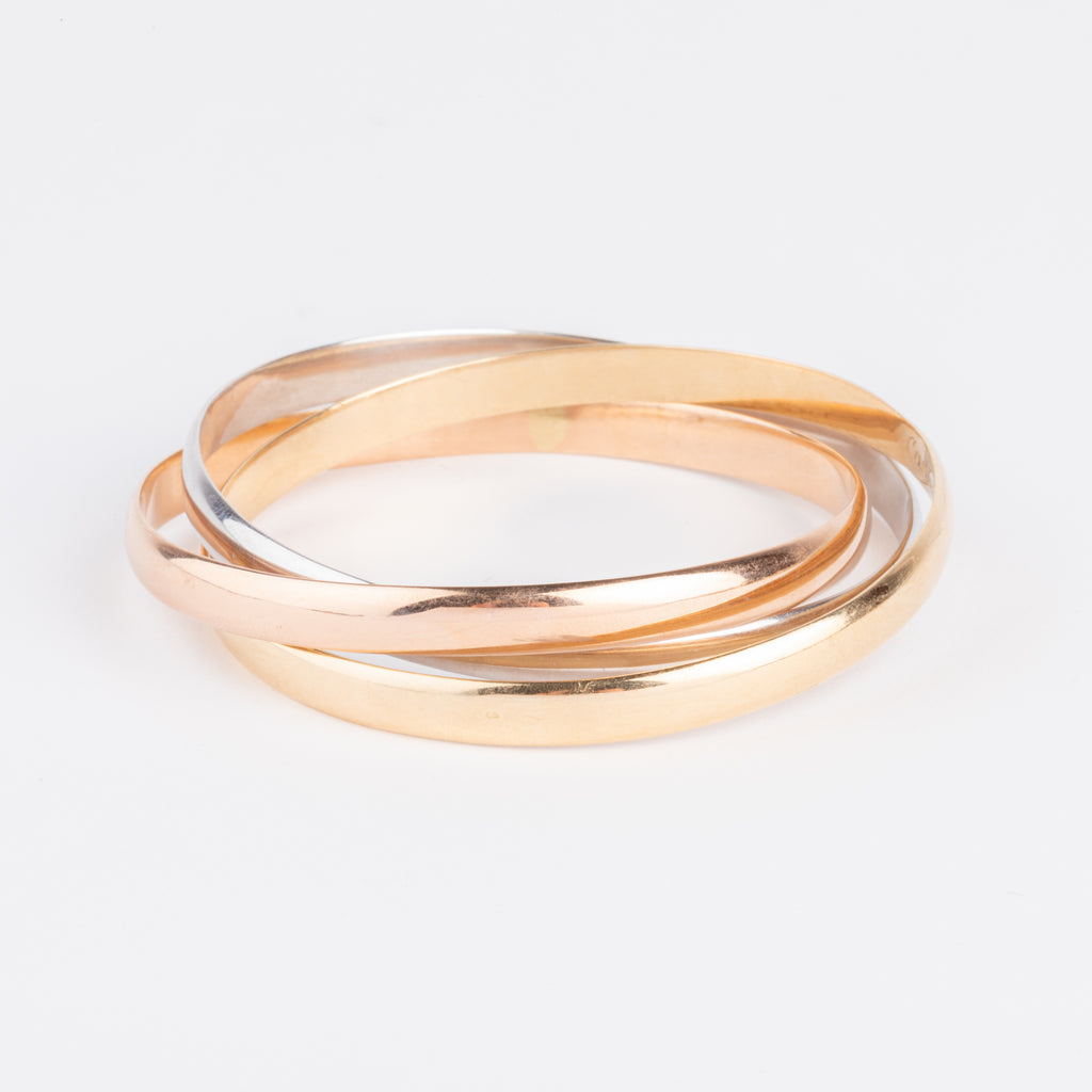 Bracelet  de la Maison Cartier modèle Trinity 3 ors