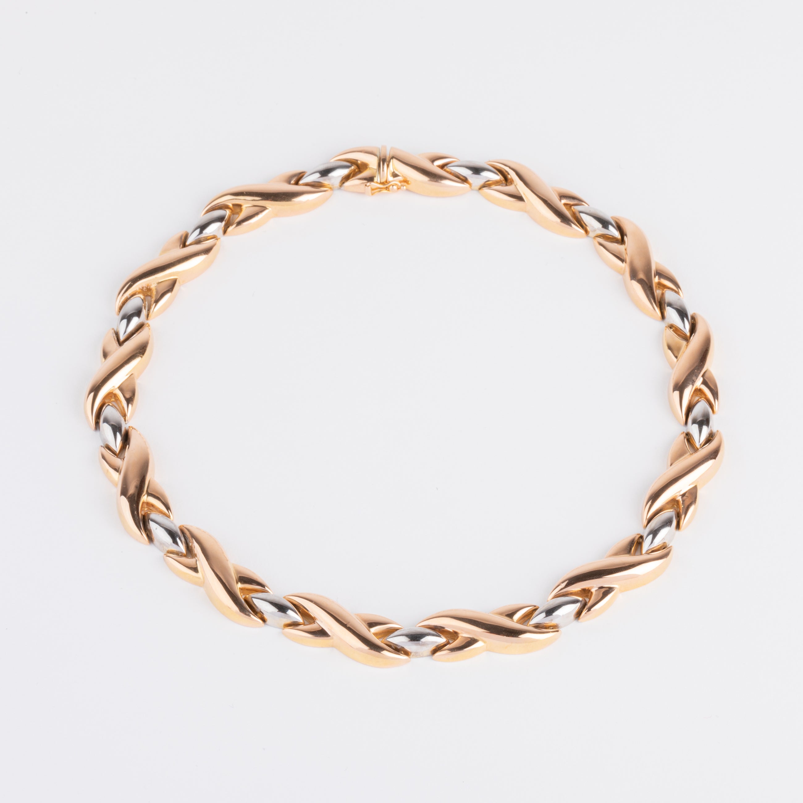 Collier de la maison Cartier bi-colore