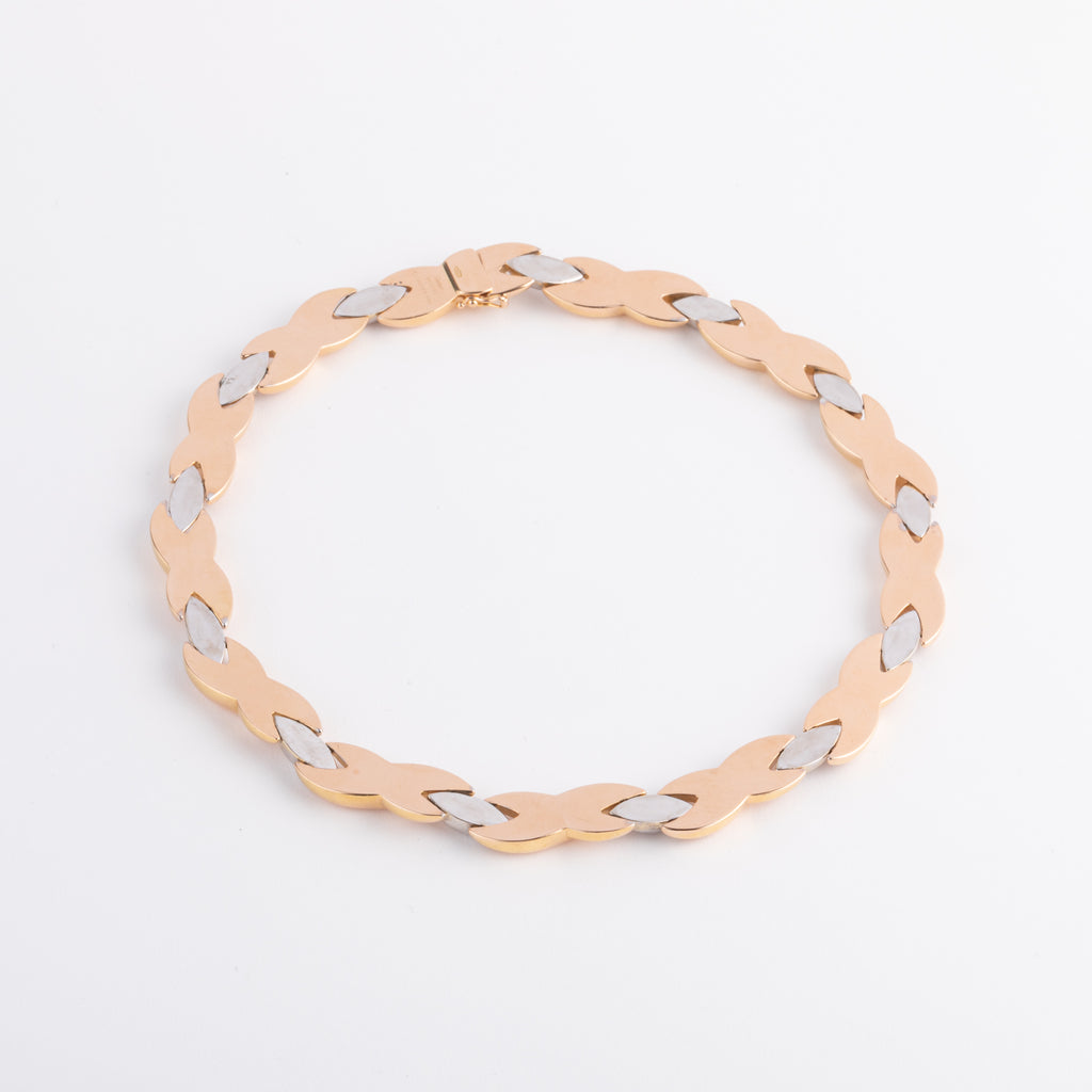 Collier de la maison Cartier bi-colore