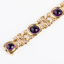 Charger l'image dans la galerie, Bracelet or jaune et améthyste de la maison Poiray
