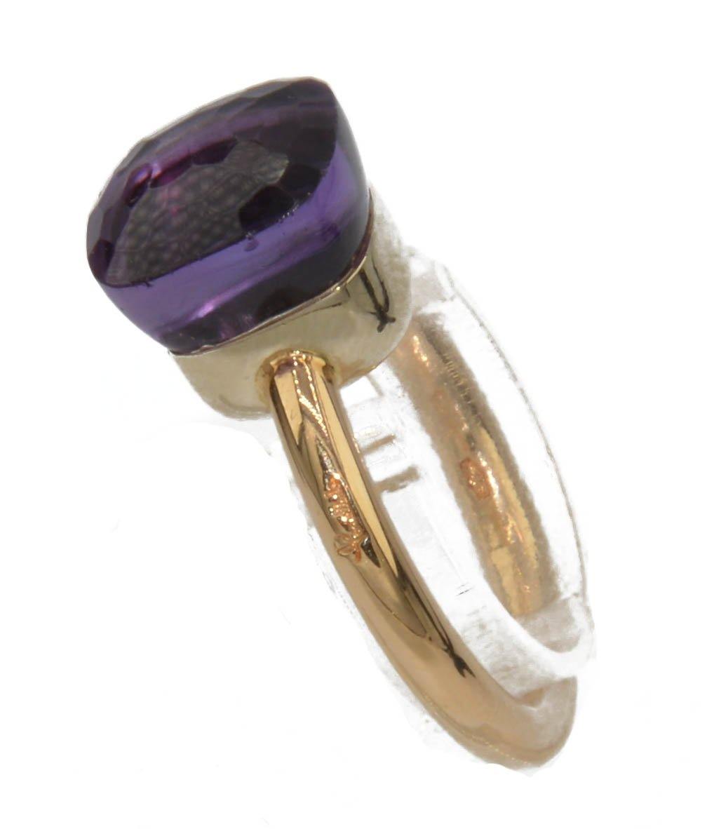 Bague or rose en améthyste Pomellato - adalgyseboutique