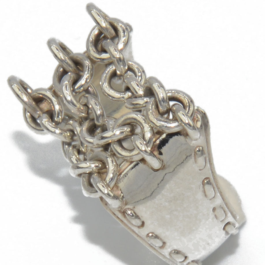 Bague argent de la maison Hermès