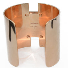Charger l'image dans la galerie, Large manchette doré de la maison Hermès

