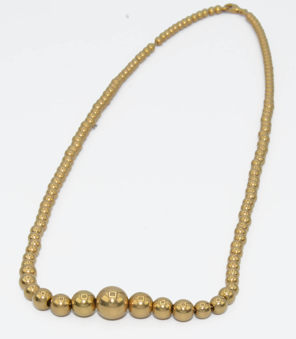 Collier Marseillais orné de perles en or