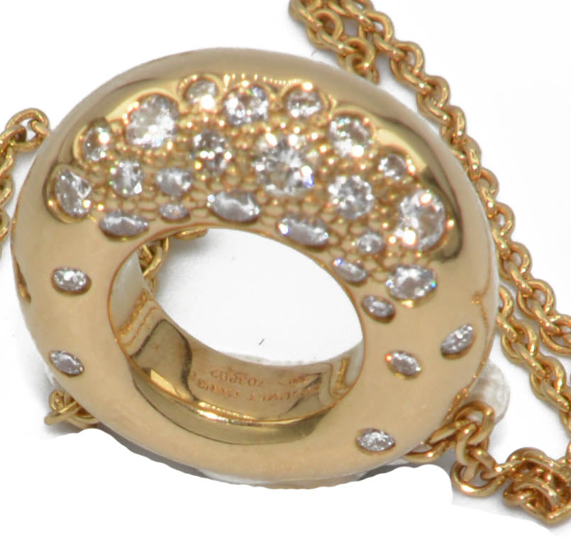 Collier signé de la maison Chaumet modèle anneau