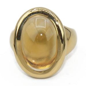 Bague en citrine de la maison Cartier