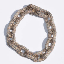 Charger l'image dans la galerie, Bracelet en argent Hermès maillons tressés
