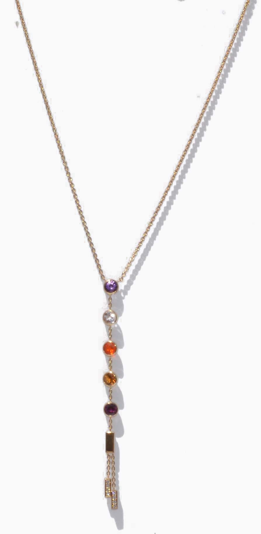 Collier or jaune de la maison Chaumet collection Amour