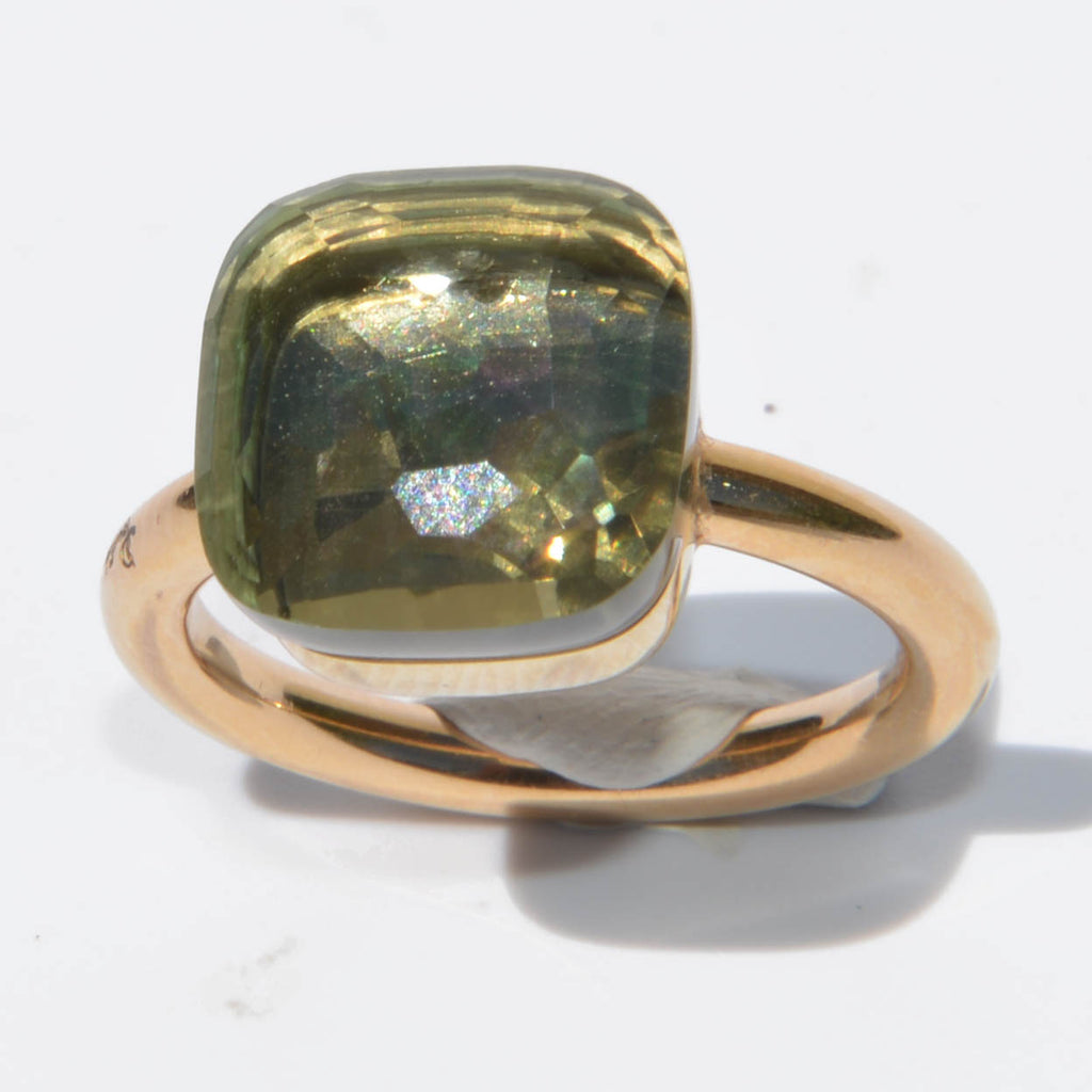 Bague Pomellato nudo XL en prasolite