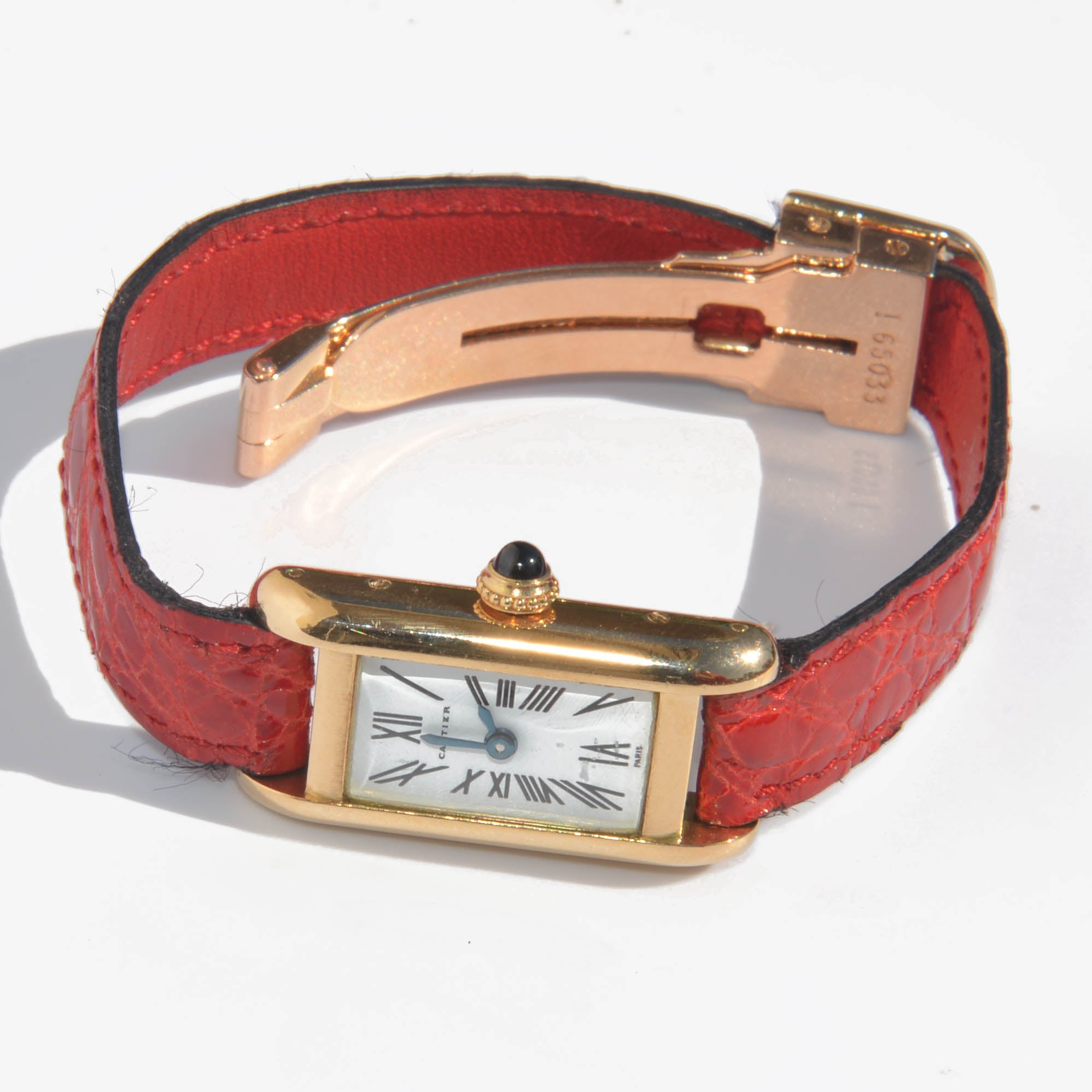 Montre Mini Tank de la maison Cartier