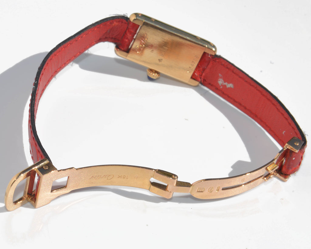 Montre Mini Tank de la maison Cartier