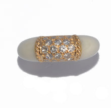 Charger l&#39;image dans la galerie, Bague Van Cleef &amp; Arpels Philippine en or jaune et Ivoire
