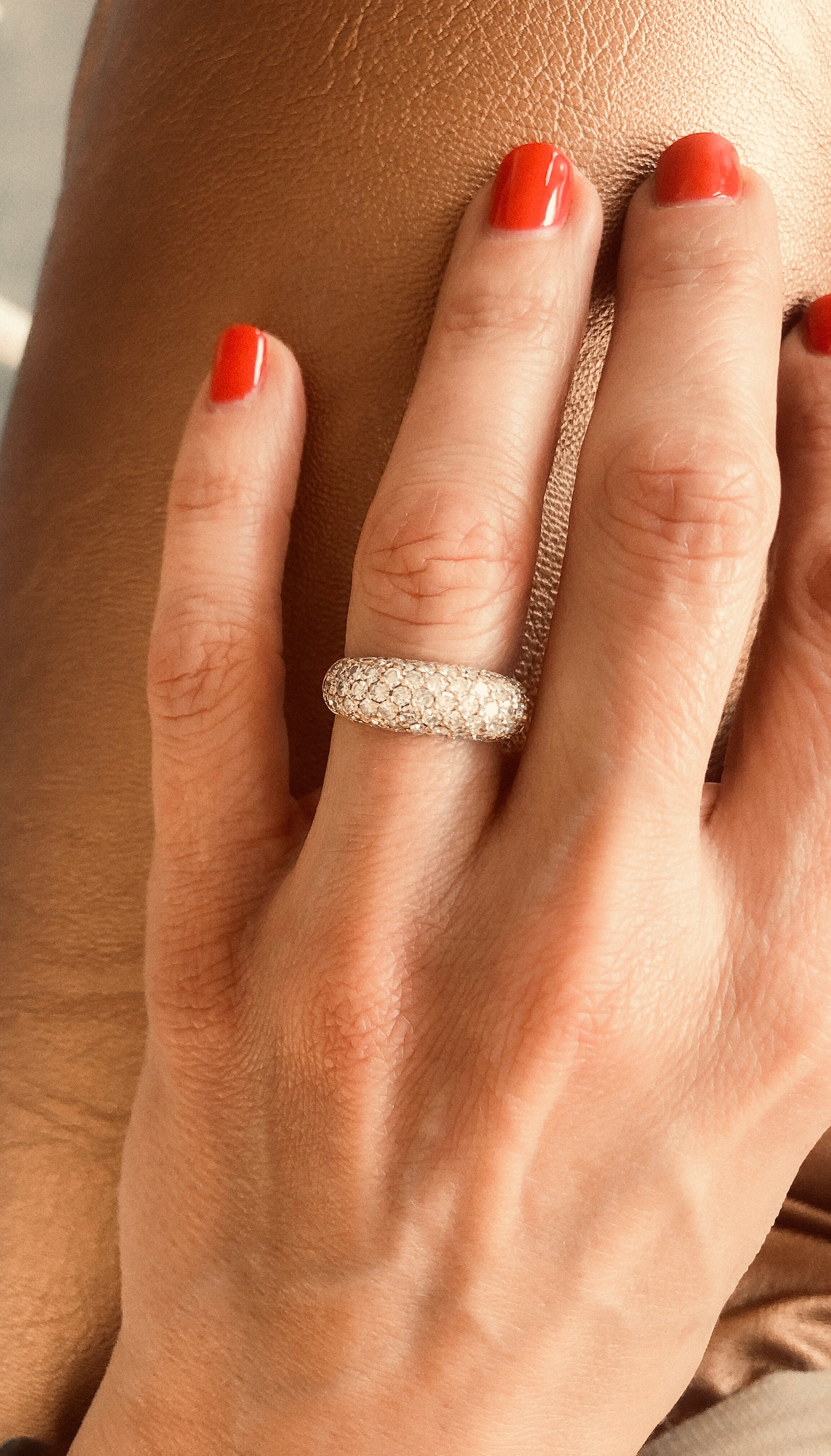 Bague or jaune et diamant