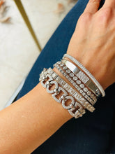 Charger l'image dans la galerie, Bracelet riviere et or gris orné de diamant
