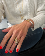 Charger l'image dans la galerie, Bracelet rigide argent et or de la maison Zolotas
