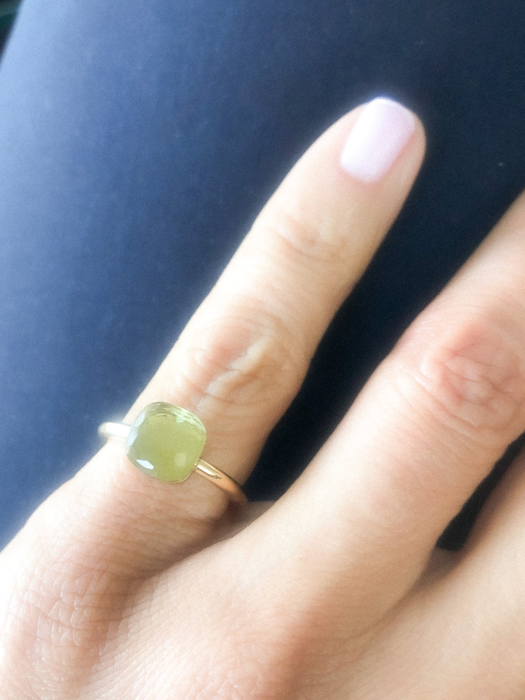 Bague or rose Pomellato modèle Nudo