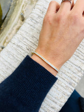 Charger l'image dans la galerie, Bracelet riviere diamant taille princesse
