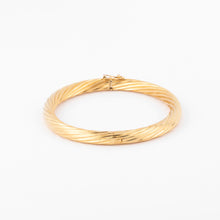 Charger l'image dans la galerie, Bracelet jonc fermé torsadé or jaune
