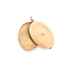 Charger l'image dans la galerie, Pendentif en or jaune oval
