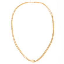 Charger l'image dans la galerie, Sautoir III en or jaune orné d'un fermoir tonneau
