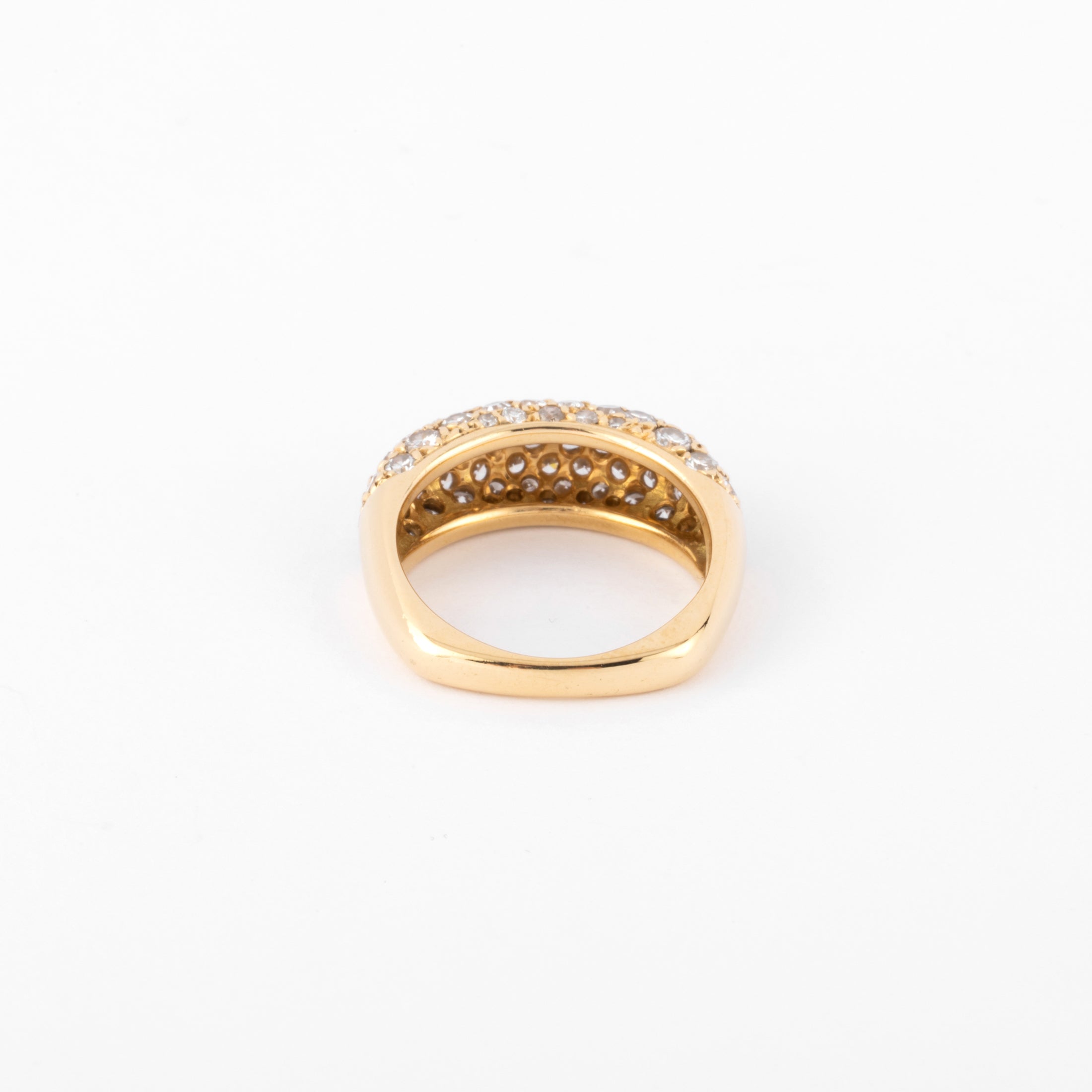 Bague or jaune et diamant