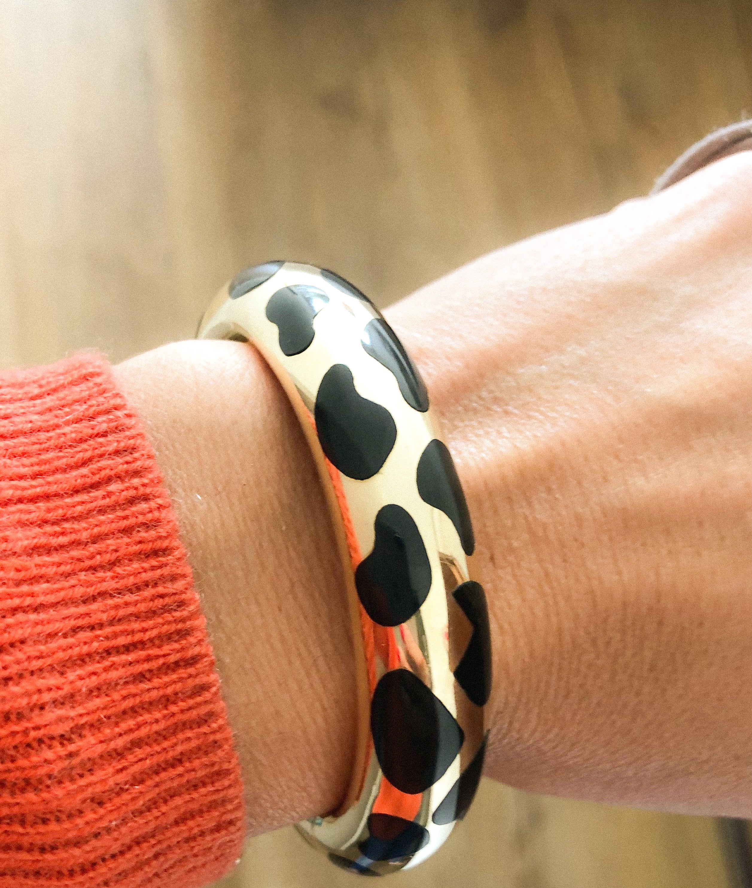 Bracelet or jaune et jade noir Angela Cummings pour Tiffany