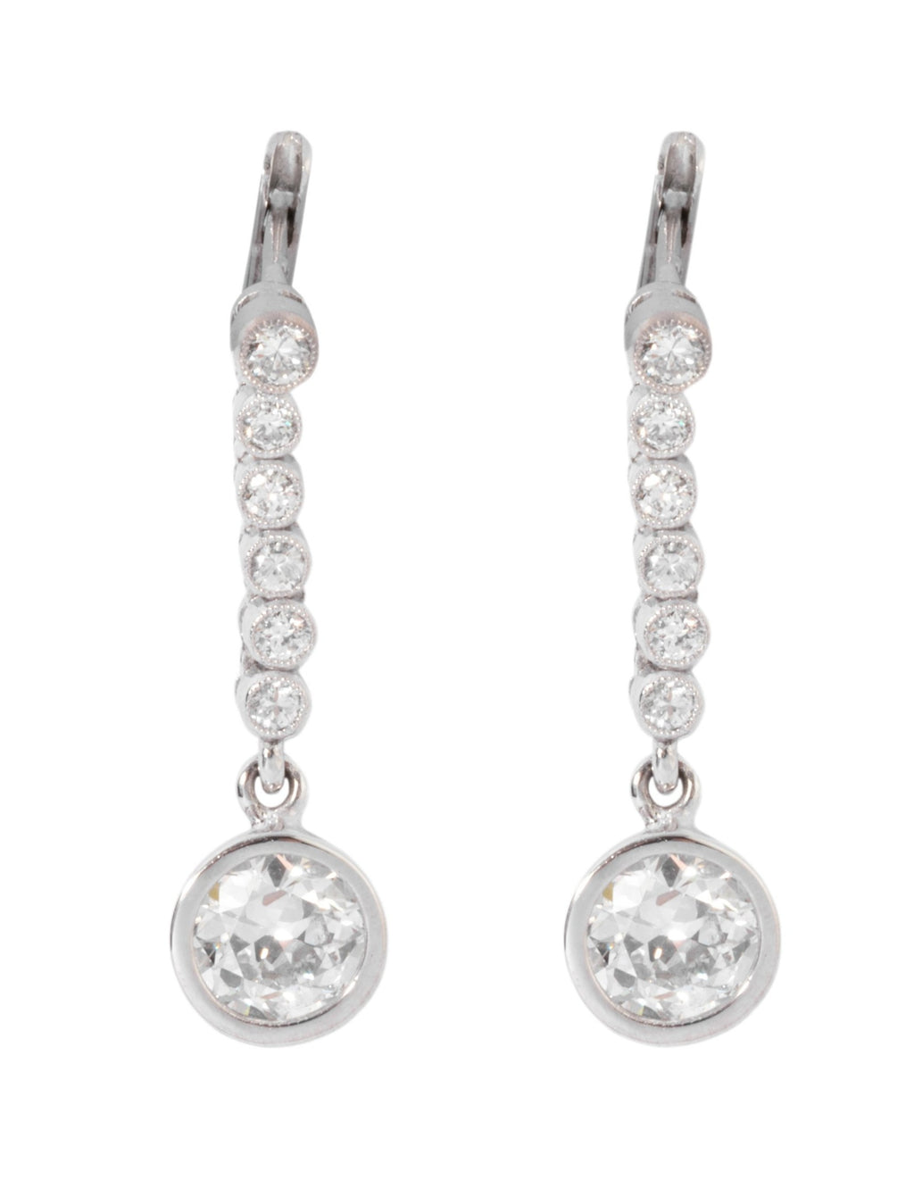 Dormeuse en platine diamant