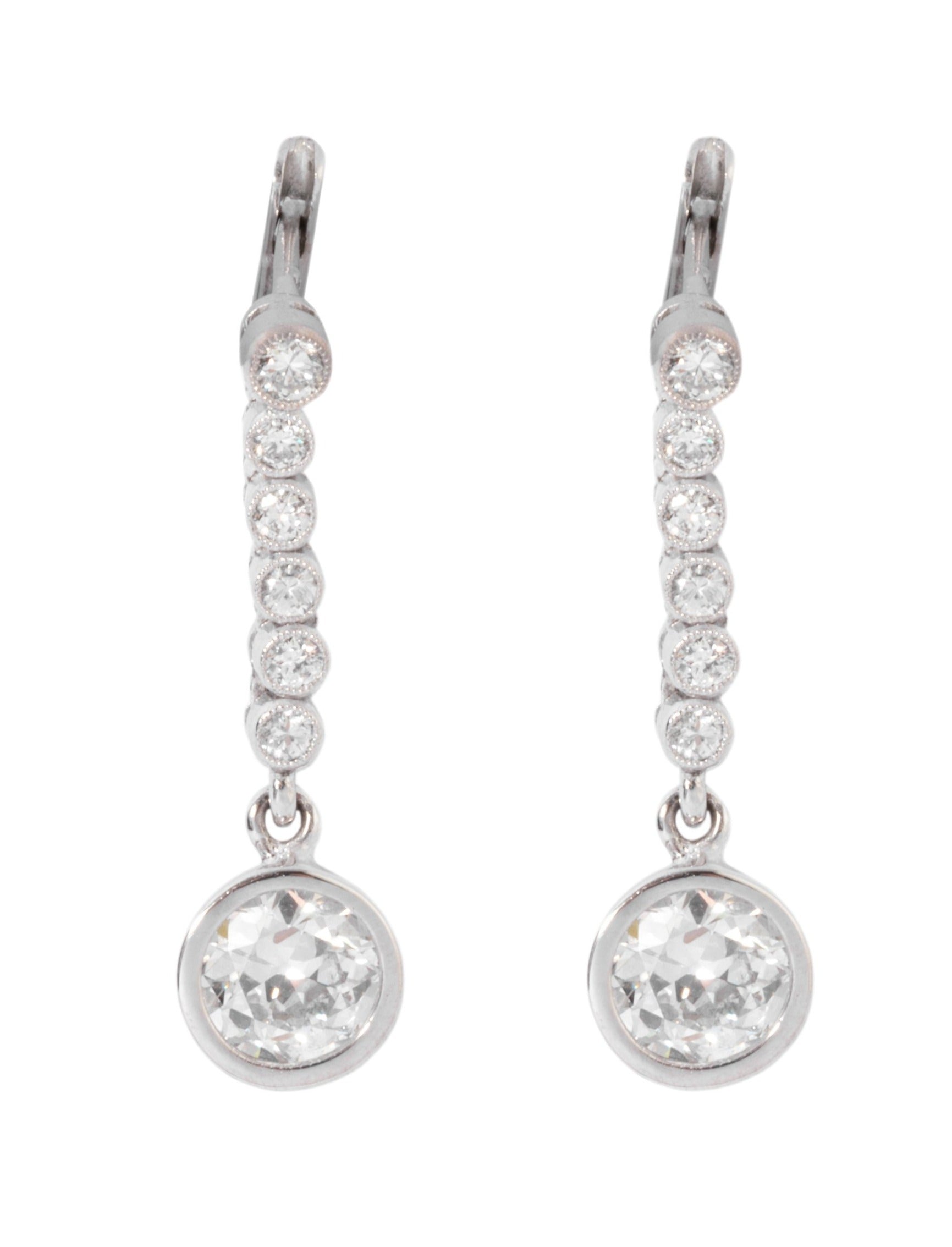 Dormeuse en platine diamant