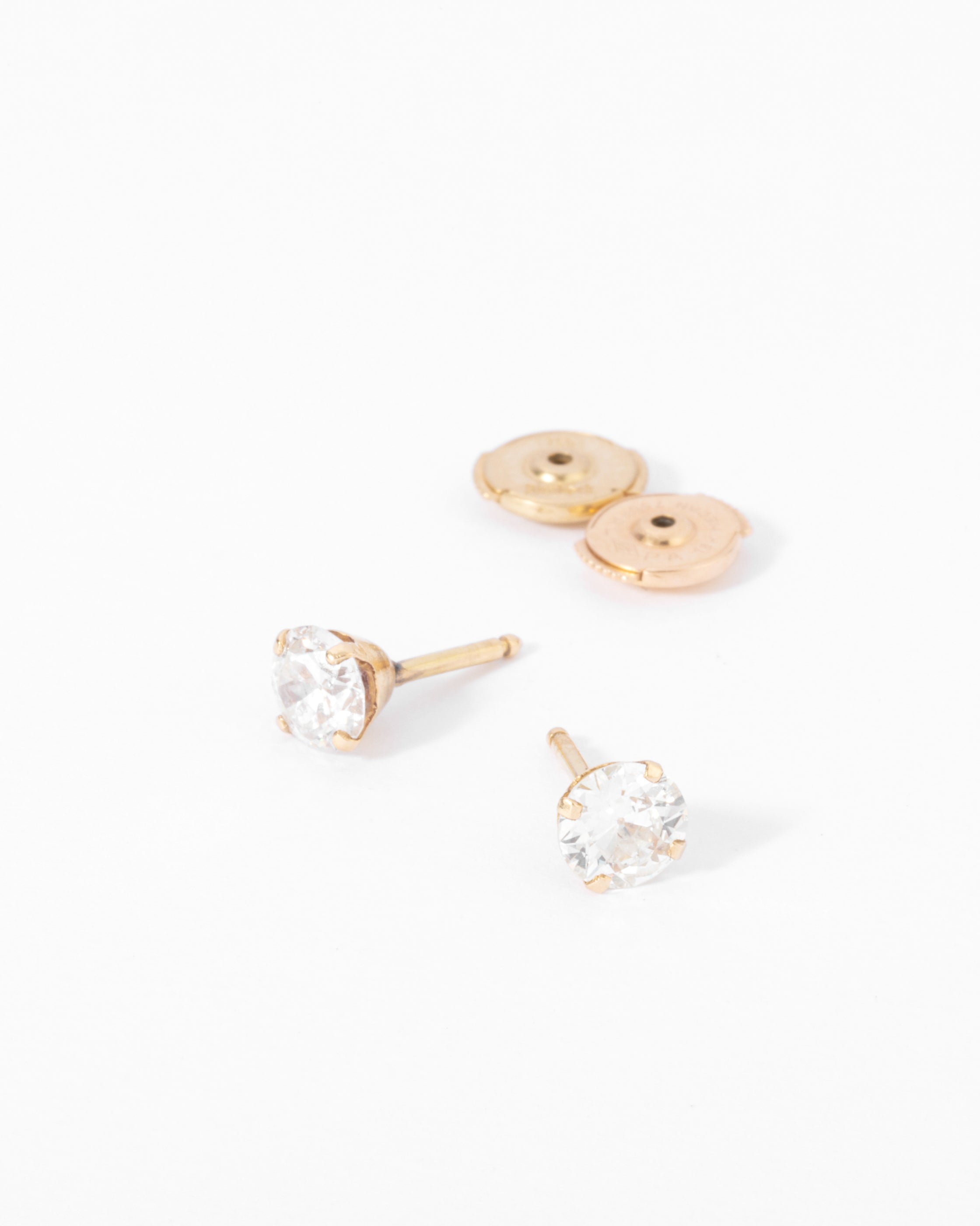 Paire de boucles d'oreilles en diamant taille ancienne